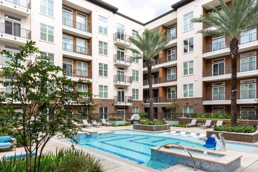 Luxury Apartment Close To Everything W Free Parking 5 Houston Eksteriør billede
