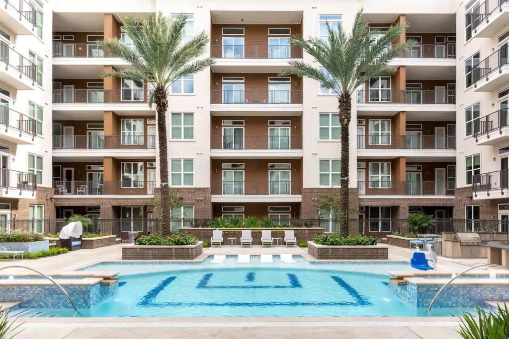Luxury Apartment Close To Everything W Free Parking 5 Houston Eksteriør billede